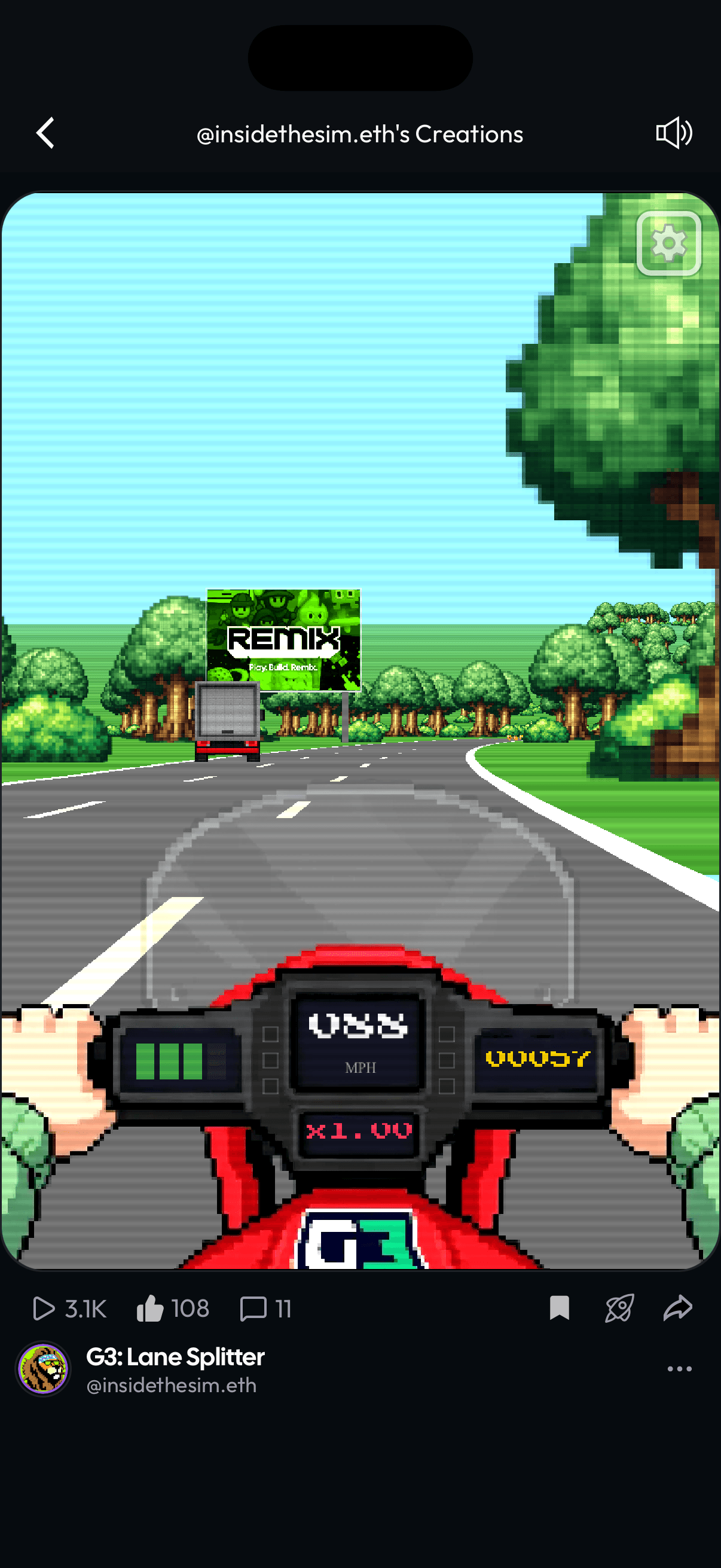 Remix mobile gameplay