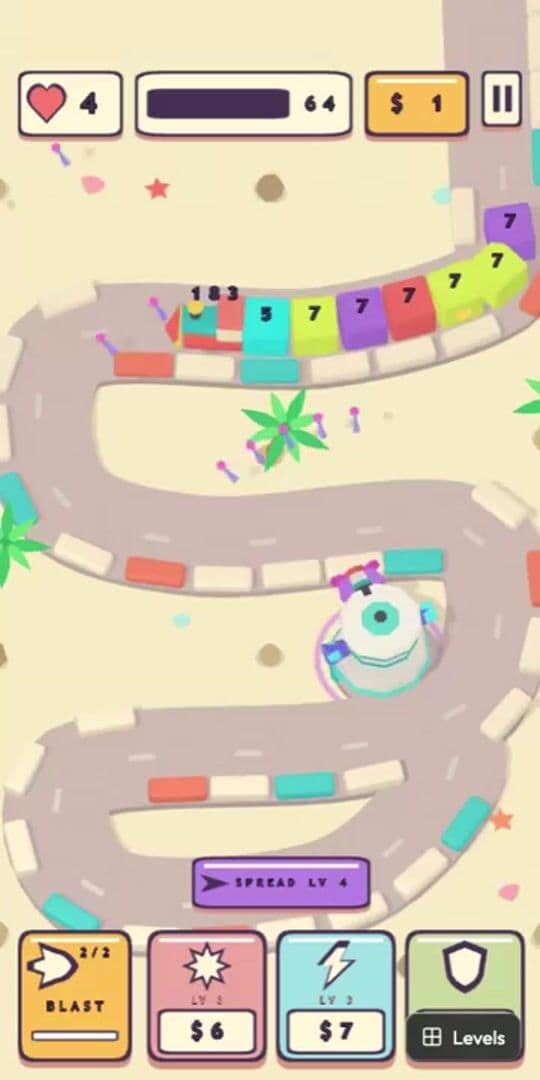 Trackfire: Turret Defense