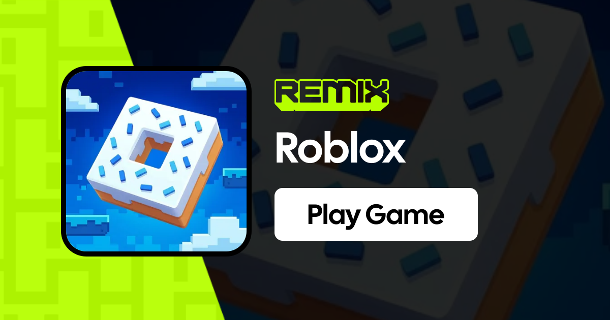 Roblox on Remix – Play Now & Create Your Own Games